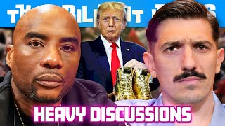 Charlamagne Reacts to Big Back Backlash Fat Joes Trump Sneakers amp King Harris Roasts Druski [upl. by Krystle572]