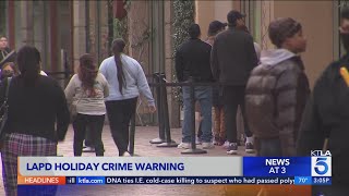 LAPD warns of dangers involving online shopping crimes [upl. by Munniks]