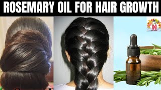 Rosemary Oil for Hair Growth  Make Rosemary Oil to Stop Hair Fall and Regrow Thinning Hair [upl. by Ursuline]