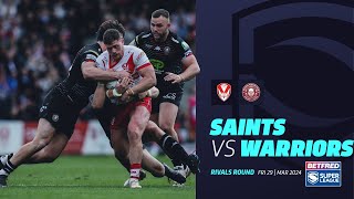 Highlights  St Helens v Wigan Warriors  2024 Betfred Super League Rivals Round [upl. by Sirromad]