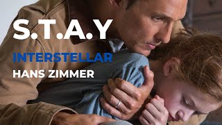 STAY  Hans Zimmer  Interstellar Official Soundtrack HQ [upl. by Ayotac]