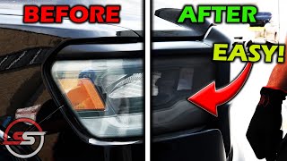 The EASIEST Way To Tint Your Headlights  Complete Guide To Tinting ANY Vehicle Headlights [upl. by Koy]