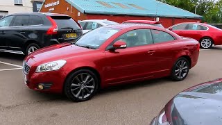 2011 Volvo C70 20 D4 SE Lux  Start up and full vehicle tour [upl. by Adiazteb460]