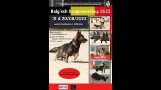 Lottrekking van het Belgisch kampioenschap IGP 2023 [upl. by Saleme]