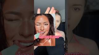 Heat stroke makeup trend 🥵 heatstroke makeup shorts makeuptutorial [upl. by Yasibit]