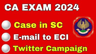 ICAI CA intermediate may 2024 postponed news। ICAI CA Final Exam may 2024 postponed News today [upl. by Ainod]