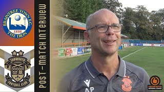 Braintree Town FC vs Tamworth FC Post Match Interview [upl. by Nodal]