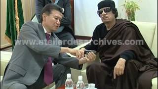 Partie dechecs avec Mouammar Kadhafi [upl. by Dareece]