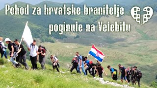 6 Pohod za hrvatske branitelje poginule na Velebitu ⛰️ Velebit 2023 [upl. by Daron875]