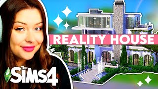 I Tried Building a Reality House Mansion in The Sims 4 [upl. by Esylle920]