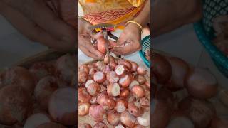 Piyaz ready kora hor amr bagan or jonno onions ready shorts [upl. by Kaule]