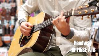 Headway HD115SE ATB 【Blue GuitarsToyama】 [upl. by Jakoba791]