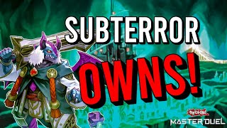 OWNING THE META WITH PURE SUBTERRORS  MASTER DUEL [upl. by Dzoba]