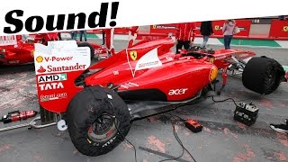 Ferrari F1 V8 amp V10 Engine Sound  Startup amp Revving  Corse Clienti Mugello 2017 [upl. by Licha]