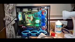 How to build custom Water Cool system PC Step by Step PC Watercooling liquid Syscooling [upl. by Skolnik59]