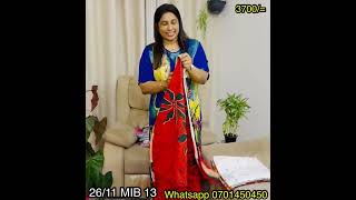 Multicolor Indian Bathik Saree promotion ￼26 November 2024 [upl. by Nyrad]