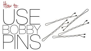 How To Use Bobby Pins [upl. by Elledoj185]