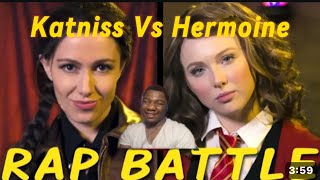 This Was Very Brutal Smoove Reacts Hermoine Vs Katniss Princess Rap Battles reaction [upl. by Bourne]