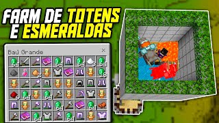 FARM de PILLAGER FÁCIL e AUTOMÁTICA para Minecraft Bedrock 120 MCPE XBOX PS4 Switch PC [upl. by Oberstone115]