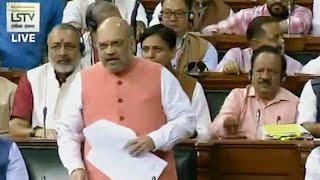 ‘Will give life for Kashmir’ Amit Shah pans Congress on article 370 [upl. by Monaco152]