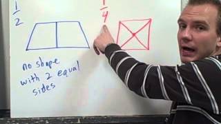 Donnelly Partitioning shapes halves and fourths [upl. by Pfister]