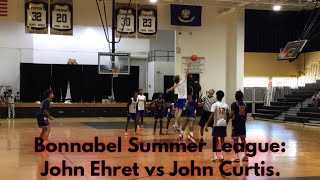 Bonnabel Summer League John Ehret blue vs John Curtis white [upl. by Yesdnil]