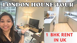 UK House Tour 2024  LONDON HOUSE TOUR  England home tour  Monthly Rent  Pinky Ghosh [upl. by Colburn]