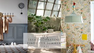 IKEA Decorating Finds Summer 2021 [upl. by Purington]