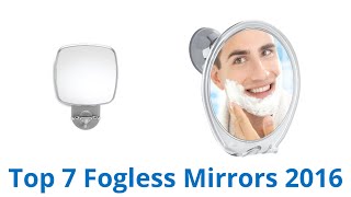 7 Best Fogless Mirrors 2016 [upl. by Ecinaej]