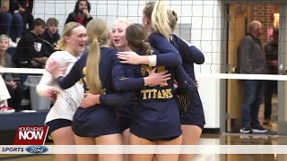 OttawaGlandorf Shawnee volleyball advance to Regional Semifinals [upl. by Nalak671]