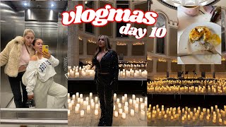 VLOGMAS DAY 10 Pancake Mornings  Taylor Swift Candelight Concert [upl. by Trofmoc]