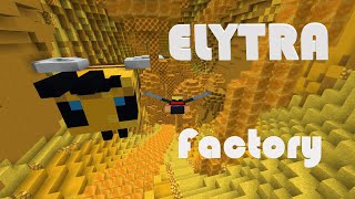 Kinetic energy hurts Elytra Factory  Minecraft map [upl. by Keegan]