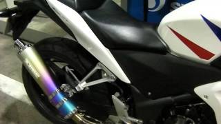 インプレ② HONDA CBR250R MC４１ モリワキマフラー チタン！ [upl. by Ettenad]