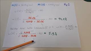 Stöchiometrie Prozentuale Zusammensetzung von Verbindungen [upl. by Skye]
