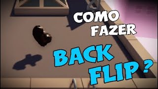 Gang Beasts  DICAS PARA INICIANTE 04 Como Fazer Back Flip [upl. by Yvi]