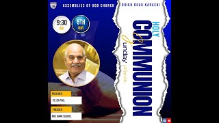 Assemblies Of God Church Drigh Road Karachi 5th May 2024 Preacher Pastor Zia Paul [upl. by Uni273]