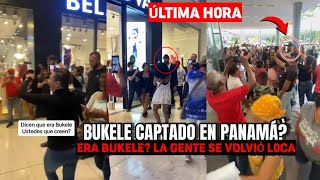 VEN A BUKELE EN PANAMÁ LA GENTE SE VOLVIÓ L0CA PIDIÉNDOLE FOTOS 😱 ¿ERA O NO BUKELE [upl. by Rothstein910]