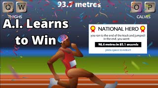 AI Learns to Play Worlds Hardest Game QWOP [upl. by Ahtela871]