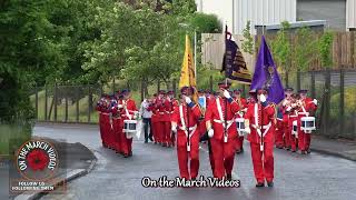 Downshire Guiding Star  Drumderg Loyalists Band Parade 2024 [upl. by Miarhpe]