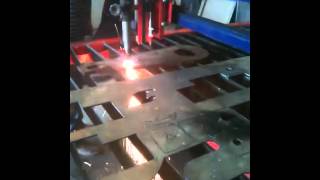 Oxygen acetylene Cnc cutting [upl. by Charil701]