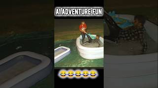 A1 ADVENTURE FUN VIDEO 😅😆 funny funnyvideo comedy [upl. by Jemie]