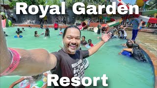 Royal Garden Resort Cheapest and Best Full detail Slides Food Travel Locker  ShotByAmit Vlogs [upl. by Lemieux]