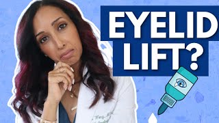 A Drop to Lift Eyelids Eye Doctor Tries And Reviews Upneeq [upl. by Ferriter]