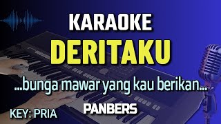 Karaoke DERITAKU  Panbers [upl. by Glynas]