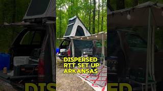 Dispersed Camping in Top Bee Roof Top Tent offgridcamping boondocking truckbedcamping PS5 2K24 [upl. by Evetta497]