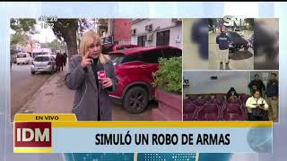 Simuló un robo de armas [upl. by Noxas]