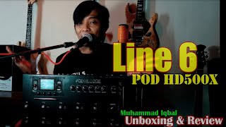 Line 6 POD HD500X Review I Recording Test [upl. by Ainel]