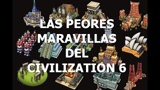 Nunca hagas estas maravillas en el Civ 6 [upl. by Saied]