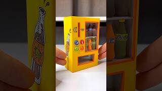 DIY Working Soda Vending Machine with Paper  Paper Craft Ideas shorts papercraft [upl. by Trilley481]