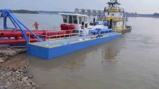 LWT Dredging Systems Mud Cat Electric Dredge Animation [upl. by Abbe]